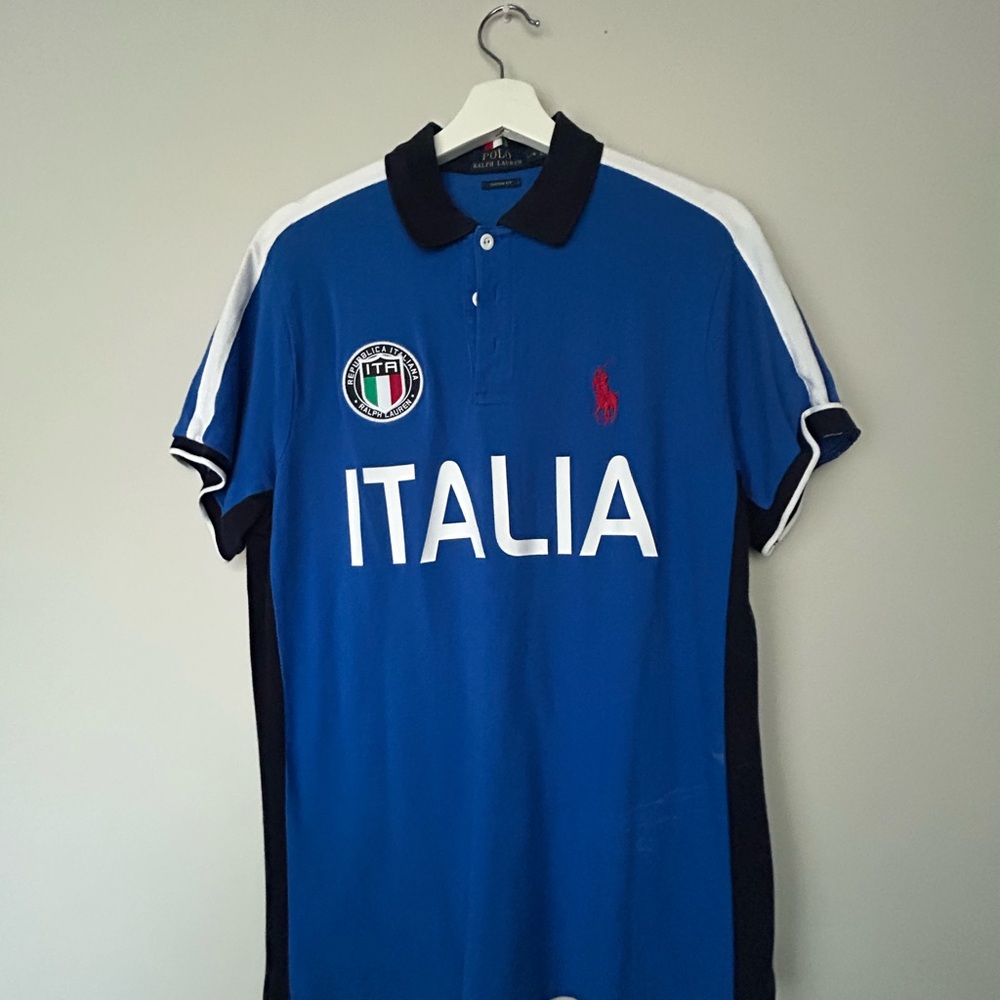 Blue Italia Polo Shirt